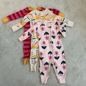 Hanna Andersson Zip Pajamas for Baby Girls